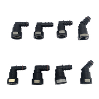 Conector Rápido para Manguera de Combustible Automotriz, Adaptador de Inyector de Combustible para Pieza de Extremo Macho de 15.82