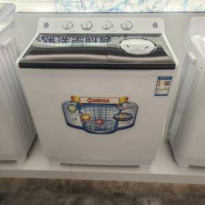 Lavadora semiautomática de doble tina OEM de 10 kg, mini lavadora de ropa de doble tambor para el hogar, venta directa de fábrica de electrodomésticos. - Product Image 2