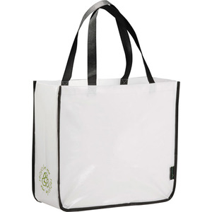 Bolsa no tejida de esquina redonda, bolso de regalo impreso personalizado, reciclable, laminada, PP - Product Image 3