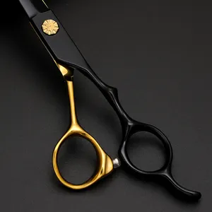 Profecional Barber Hair Cut Cutting Scissors Cabeleireiro Salon Thinning Titan Shears Para Hair Stylist