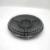 JY-82117 Boîte à sushi jetable en plastique, fabriquée en Chine, conteneur alimentaire en plastique, boîte à sushi