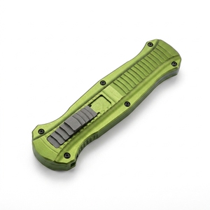 Couteau de camping Micro Tech Dragon III édition aluminium, haute qualité, outil EDC de poche, acier inoxydable, manche en aluminium OEM - Product Image 4