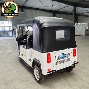 Tricycles et Tuk-tuks électriques <span class=keywords><strong>de</strong></span> haute qualité à carrosserie fermée pour le <span class=keywords><strong>transport</strong></span> <span class=keywords><strong>de</strong></span> passagers, 6 à 9 places, moteur 4000W 72V, batterie au lithium - Product Image 6
