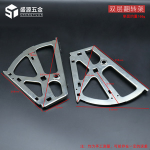 Étagère à chaussures triangulaire pliable en acier inoxydable, accessoire de rangement mural pour entrée, bxg - Product Image 4