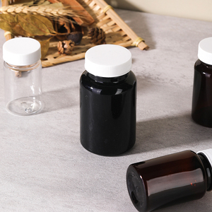 Botellas de Plástico PET de Grado Alimenticio con Tapa de Rosca, 120 ml, Vacías, Impresión Personalizada, Envase para Cápsulas y Medicamentos - Product Image 2