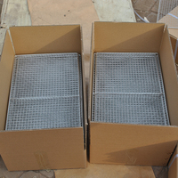 Plateau de service en maille métallique perforée en aluminium et acier inoxydable, résistant à la chaleur, pour aliments surgelés et déshydratation