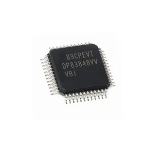 नया मूल DP83848CVV DP83848VVVBI DP83848IVV TQFP-48 ईथरनेट नियंत्रक चिप स्टॉक में है