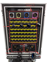 ABCCABLS Premium Exclusive Desain Baru 56 Kanal Aktif Stage Audio XLR Microphone Splitter 1 Jalur Output Langsung