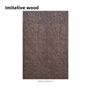แผ่นไม้ PU Immortal Wood Panels ลายไม้เทียม หลายขนาดและความหนา กันน้ำ ทนรังสียูวี สำหรับตกแต่งผนัง - Product Image 3