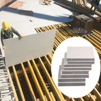 Coffrage modulaire en plastique PP pour la construction de murs, colonnes et dalles, panneau réutilisable