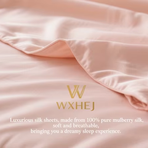 ผ้าปูที่นอนผ้าไหมแบบเรียบ สไตล์ยุโรป-อเมริกัน สัมผัสนุ่มสบาย สำหรับผู้ใหญ่ ผลิตตามสั่ง - Product Image 5