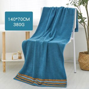 Serviette en coton pur 70 * 140 cm, grande taille, douce et absorbante, tapis de bain - Product Image 3