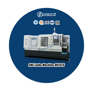 באופן מלא אוטומטי אופקי cnc מחרטה 5 ציר QK1325 מתכת מחרטה cnc