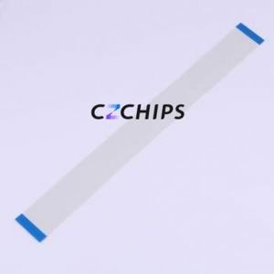 JS10A-30P-300-4-8 FFC Cable (Flexible Flat Cable) P=1mm Connector 30P 1mm 0.3mm Non-Inverting - Product Image 2