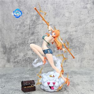 Une pièce IU Popmax résonance <span class=keywords><strong>Nami</strong></span> <span class=keywords><strong>chapeau</strong></span> <span class=keywords><strong>de</strong></span> <span class=keywords><strong>paille</strong></span> équipage Gk Figurine modèle ornement périphérique Anime cadeau - Product Image 2