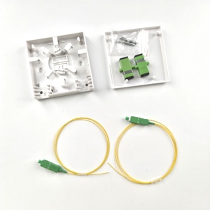 86端子FTTH盒室内<span class=keywords><strong>2</strong></span>端口光纤终端盒 - Product Image 6