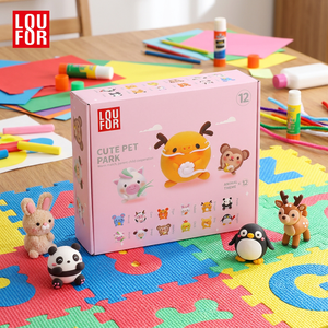 <span class=keywords><strong>Argile</strong></span> super douce en gros, 12, 24, 36 couleurs, <span class=keywords><strong>argile</strong></span> légère pour enfants, <span class=keywords><strong>argile</strong></span> à séchage à l'air pour bricolage manuel avec outils - Product Image 2