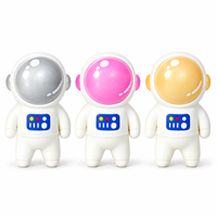 Jouet Squishy Astronaute en TPR, Doux, à Remontée Lente, Anti-Stress, Multicolore, Emballage Individuel, Vente en Gros Usine, Personnalisable