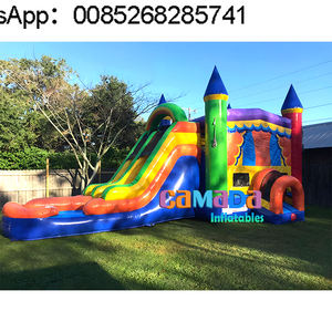 Château Gonflable Commercial en PVC avec Toboggan et Souffleur pour Parc, 6x6 - Offre Spéciale - Product Image 5