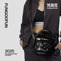 Sac à main tendance pour femme Fungoofun, sac à main gonflable léger, résistant aux chocs, élégant, décontracté, pour sorties, influenceurs, fêtes, sac à main stylé