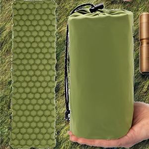 Ultralight Foldable Inflatable Camping Mat Space-Saving Single Air Mattress Comfortable Sleeping Durable Camping Gear Outdoor - Product Image 2