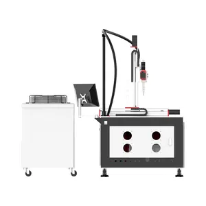 Automatic Soldering Machine Automatic Desktop Three Axis Soldering Robot Welding Machine Max Duty Key Motor Electronics Power