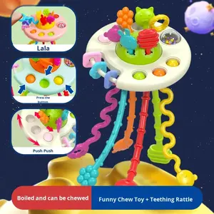 Jouets musicaux sensoriels doux pour bébés - Éducation précoce Résistant aux morsures Fabriqué en plastique Unisexe - Product Image 6