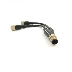 8pin m12 connecteur bimed presse-étoupe, m12 x 1.5mm filetage assemblages de câbles m12 - Product Image 6