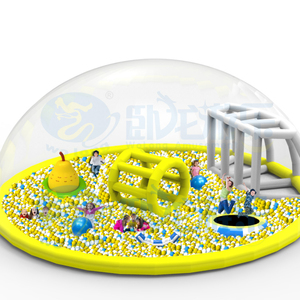 Commercio all'ingrosso eco-friendly in plastica per <span class=keywords><strong>bambini</strong></span> <span class=keywords><strong>palline</strong></span> da gioco colorate giocattolo gonfiabile per Ocean Ball Pit - Product Image 1