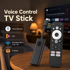Amlogic S905Y4 Android 11 TV Stick 2GB 16GB 4K Decodificador AV1 WiFi de Doble Banda BT 5.0 Asistente de Google <span class=keywords><strong>Chromecast</strong></span> - Product Image 1