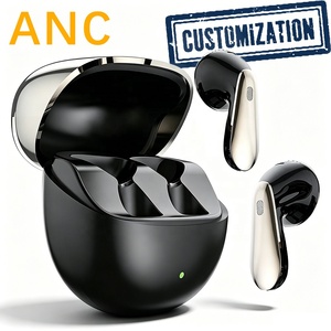 Auricolari Wireless Semi In-Ear <span class=keywords><strong>J12</strong></span> con 6 Microfoni ANC ENC, Cancellazione del Rumore, Qualità Audio HIFI e Bobina Dinamica Grande da 13mm - Product Image 1