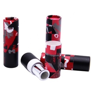 Lip Packaging Round Shape Customized Lip Packaging Empty Paper Lipstick Tube Round Packaging Box