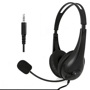 Professional Over Ear Wired Headset with 270° Rotatable Microphone Clear Voice Pickup Noise Cancelling for Office Use - Product Image 1