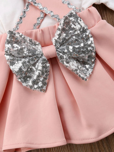 Conjuntos de Ropa para Niños, Ropa de Bebé, Faldas y Top para Niñas con Diseño de Encaje de China - Product Image 5