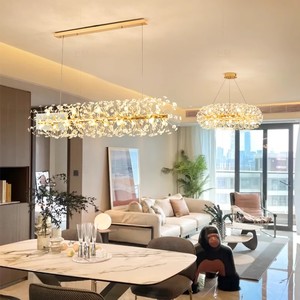 Keli Dandelion Design creativo lampadari <span class=keywords><strong>di</strong></span> cristallo moderno LED nordico casa da pranzo luci a sospensione illuminazione decorativa - Product Image 2
