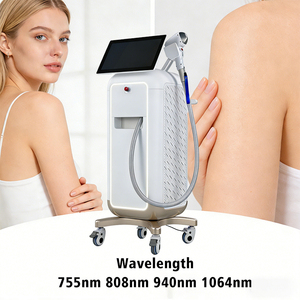 Clinic Use 4 Waves 808nm Diode Laser Hair Remover <b>Ice</b> Cooling Painless Whole Body Hair Removal Beauty <b>Machine</b> - Product Image 3