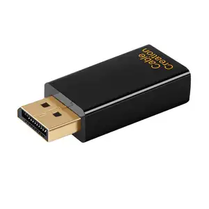 CableCreation DisplayPort HDMI adaptörü 1080P altın kaplama DP HDMI adaptörü (erkek-dişi) 1.3V