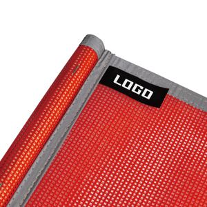 Gyatso 18-Inch Vinyl An Toàn Cờ 24-Inch Bằng Gỗ Dowel Khẩn Cấp Công Cụ Tay Cảnh Báo Cờ Cho Abarth 124 Phụ Kiện Bên Ngoài - Product Image 3