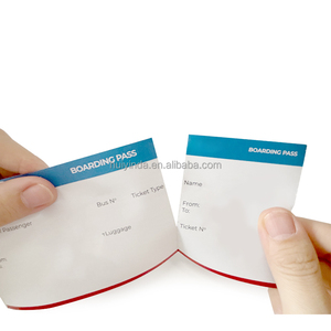 Biglietti di volo con passaporto a trasferimento termico e biglietto aereo con carta carta di imbarco aerea personalizzata - Product Image 1