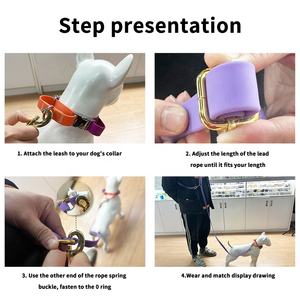 Водонепроницаемый бессвинцовый складной поводок для бега из ПВХ для талии и Кроссбоди без рук - Product Image 3