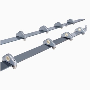 Guía de hilo para máquina de 500 hilos, ojal de cerámica de circonia con orificio interior de 8 mm y ancho de lazo de 30 mm, mecanizado CNC, pulido a espejo - Product Image 6