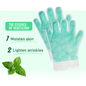 Organic Paraffin Hand Treatment Mask Aloe Relaxing Spa <b>Gloves</b> <b>Moisturizing</b> Whitening Soften 10-Minute Hydration for All Skin Spa - Product Image 3