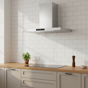 <span class=keywords><strong>Hotte</strong></span> <span class=keywords><strong>de</strong></span> <span class=keywords><strong>cuisine</strong></span> électrique moderne en forme <span class=keywords><strong>de</strong></span> T, murale, en bois, avec nettoyage automatique, aspiration puissante pour usage domestique - Product Image 4