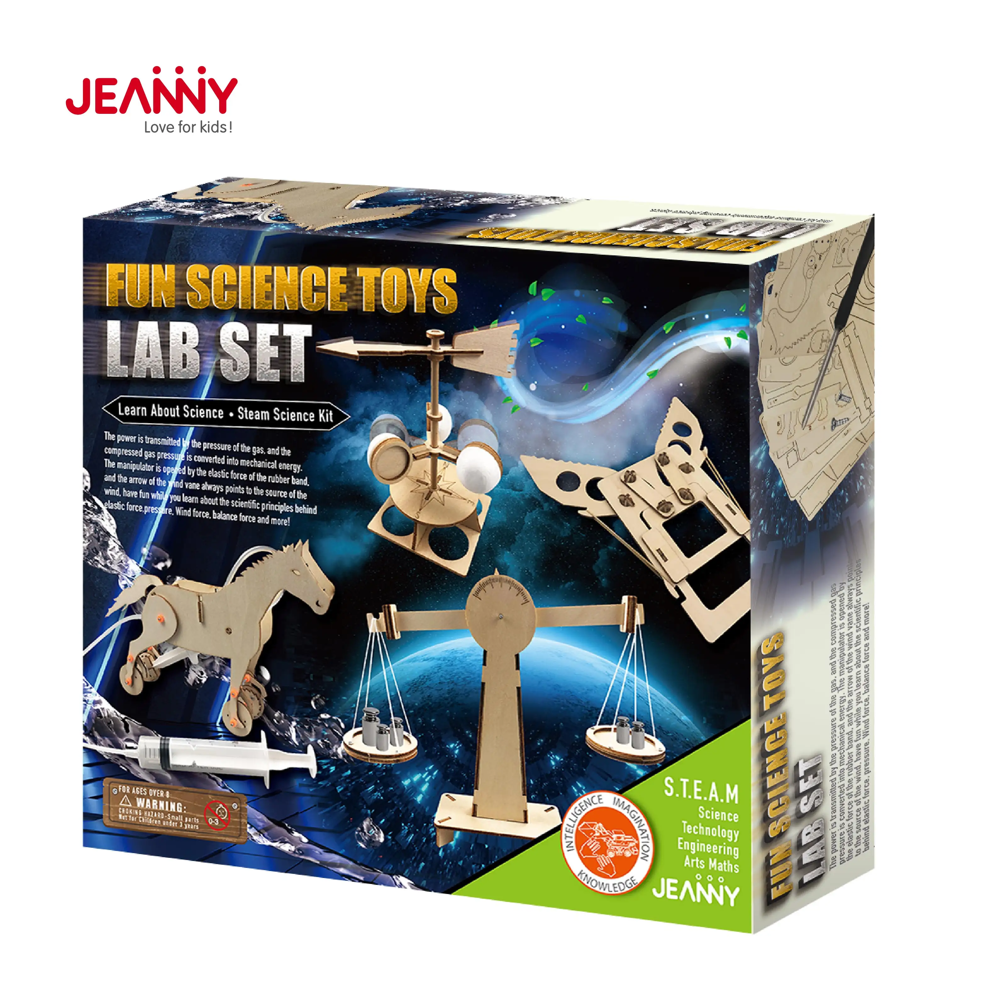 Smok — grand ensemble de jouets bricolés, 4 en 1, jouets scientifiques et amusants, Kit de pierres de construction robotique créative pour garçons et filles