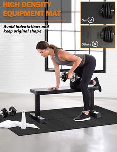 Tapis de course pliable, tapis de marche, tapis d'exercice pour tapis de course, vélo de spinning, <span class=keywords><strong>elliptique</strong></span>, maison, salle de sport - Product Image 2