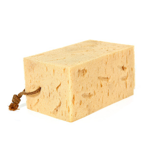 Bloc éponge nid d'abeille JYNB 21x11x9cm avec cordon et trou pour lavage, cirage et detailing automobile - Product Image 2