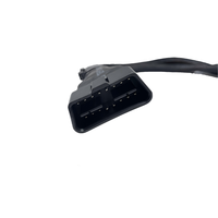 OEM ODM OBD2 OBDII 16pin macho hembra 24V conector coche Y Cable extensión de diagnóstico Cable lector de código