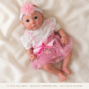 Muñeca Bebé Reborn de Silicona Sólida de 18 Pulgadas, Realista, Recién Nacida - Product Image 2