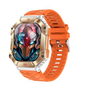 Montre connectée tendance KR80 avec appels Bluetooth, boussole, altimètre, baromètre, écran 2,0 pouces, batterie 650 mAh, tracker d'activité physique, IP67, <span class=keywords><strong>pas</strong></span> <span class=keywords><strong>cher</strong></span> - Product Image 1