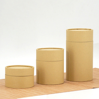 Boîtes d'emballage rondes en carton recyclé blanc et noir de luxe Star Packing, avec logo personnalisé, pour fleurs